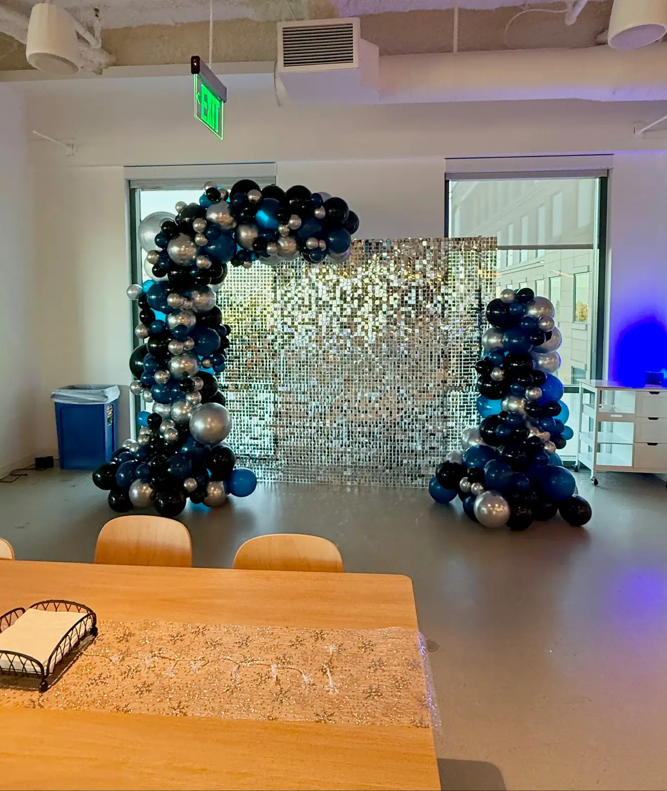 Ballroom Photo Wall — Holiday Party by Balloon Bay