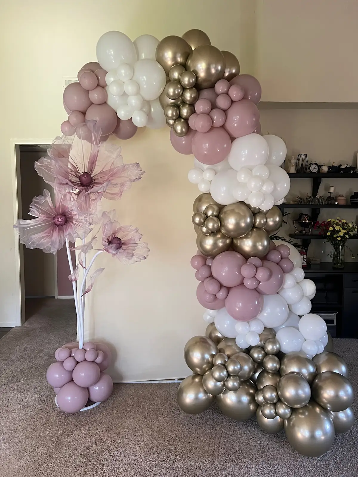 Blush & Gold Romance — Weddings by Balloon Bay