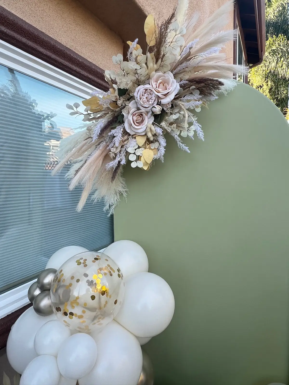 Terracotta & Pampas — Weddings by Balloon Bay